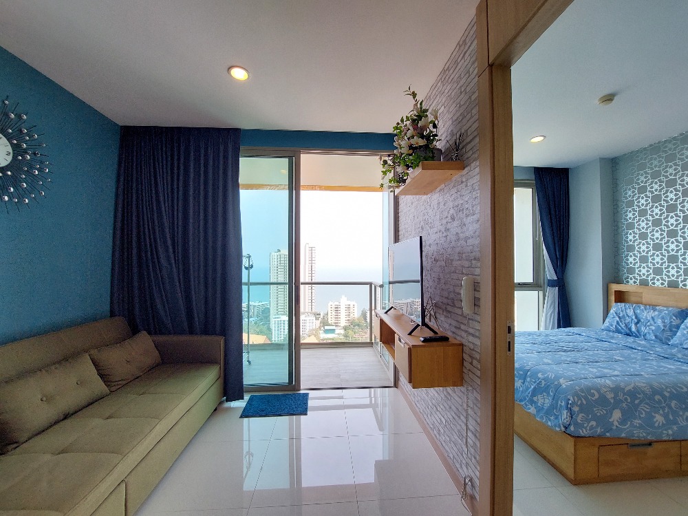 Riviera Wongamat🔥Thai Name Building 1 Bedroom (35sq.m) Sale 3.99 MB  Seaview Floor 20+