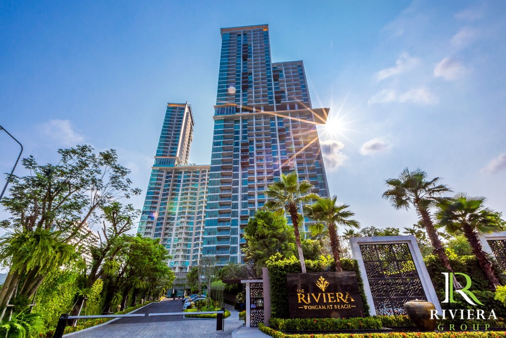 Riviera Wongamat🔥Thai Name Building 1 Bedroom (35sq.m) Sale 3.99 MB  Seaview Floor 20+