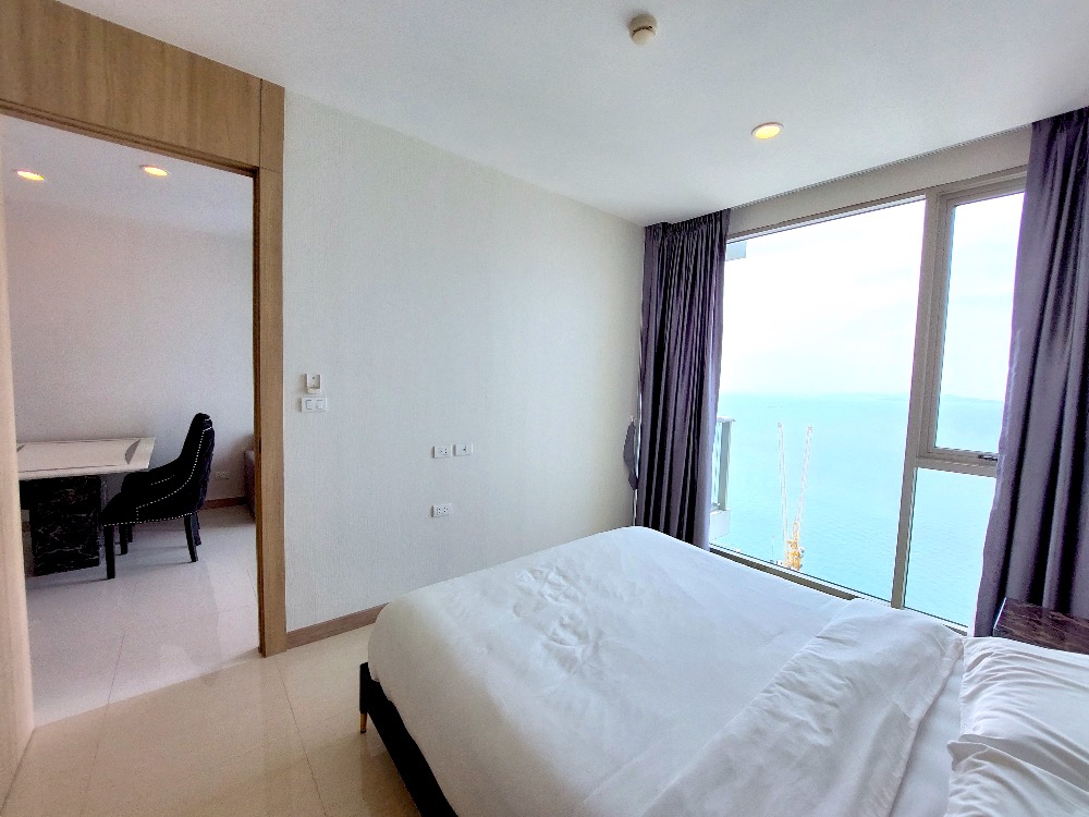 📍The Riviera Wongamat For Rent 30,000 / Month   47 Sq.m Fully furnished . Sea View🏝️🌅