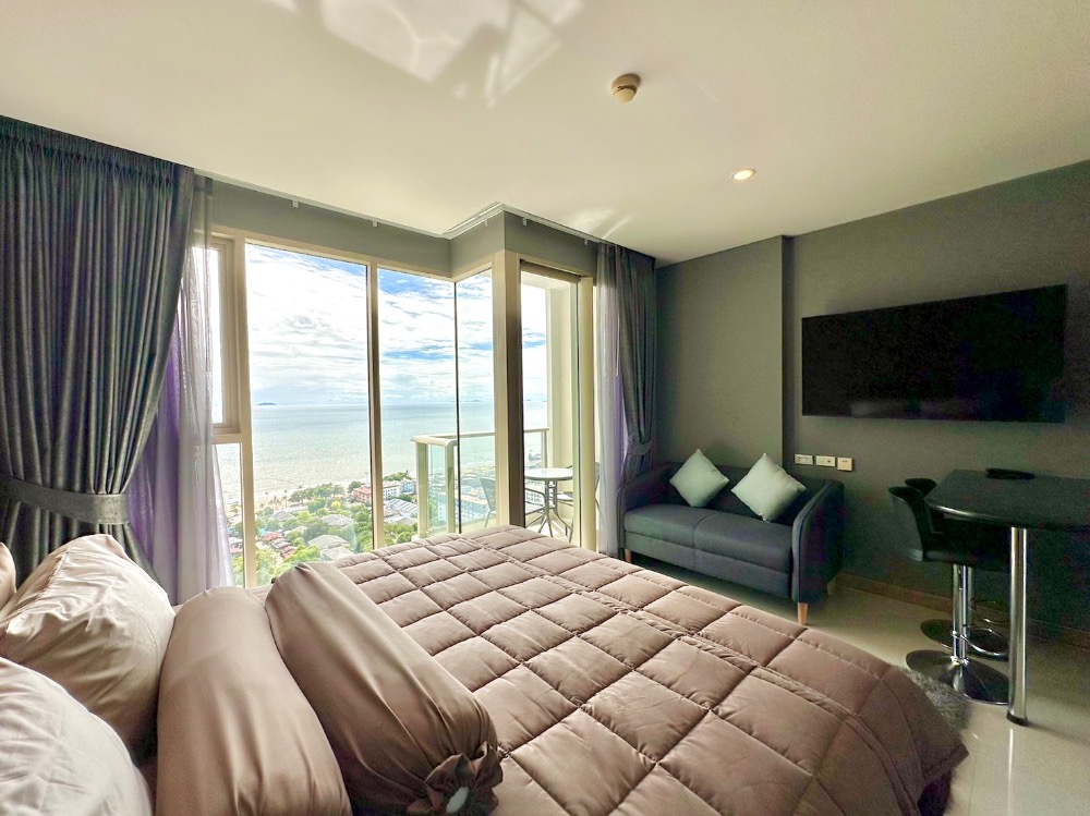 📍The Riviera Jomtien  For rent 15,000/month Studio 27 Sq.m - Studio